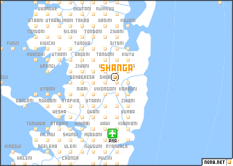 map of Shanga