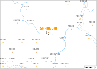 map of Shanggai