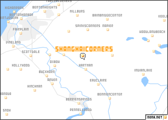 map of Shanghai Corners