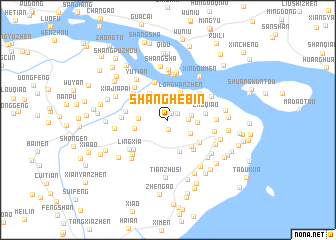 map of Shanghebin