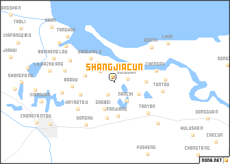 map of Shangjiacun