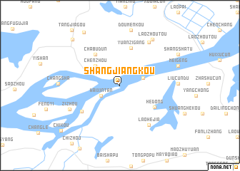 map of Shangjiangkou