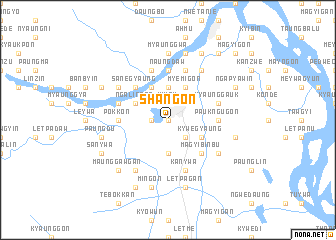 map of Shangon