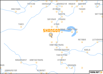 map of Shangon