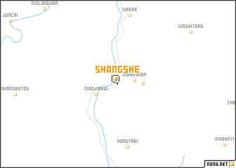 map of Shangshe