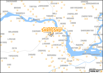 map of Shangshu