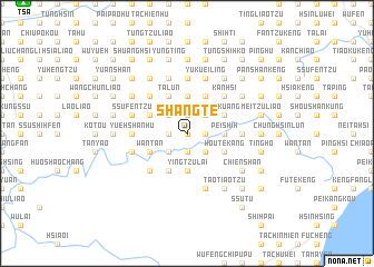 map of Shang-te