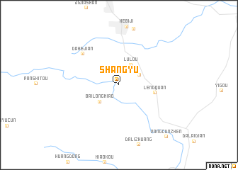 map of Shangyu