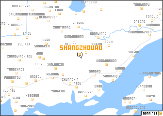 map of Shangzhou\