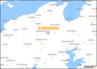 map of Shanhouhu