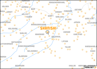 map of Shanishi