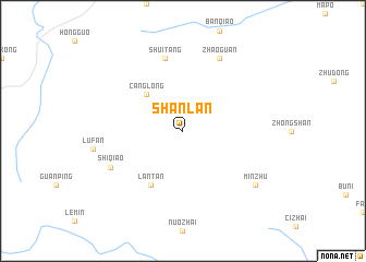 map of Shanlan