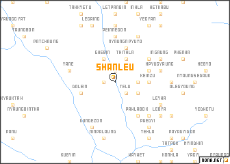 map of Shanle-u