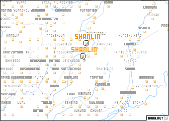 map of Shan-lin