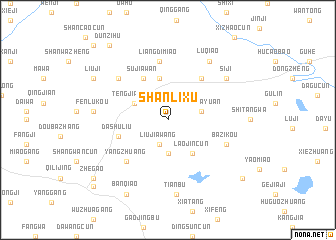 map of Shanlixu