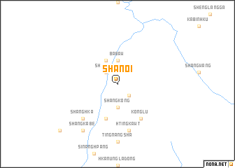 map of Shanoi