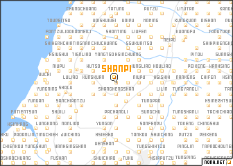 map of Shan-p\