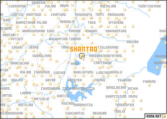 map of Shan-t\