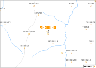 map of Shanuma