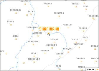 map of Shanxiahu