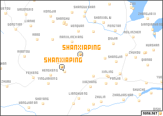 map of Shanxiaping