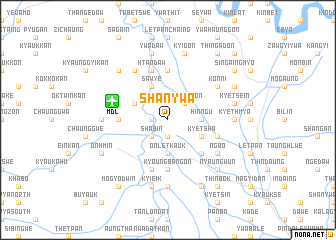 map of Shanywa