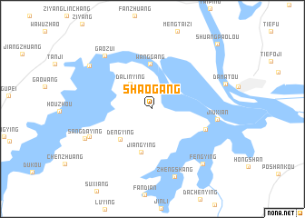 map of Shaogang