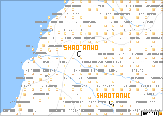 map of Shao-t\