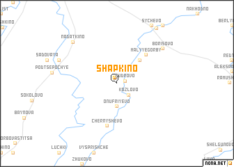 map of Shapkino