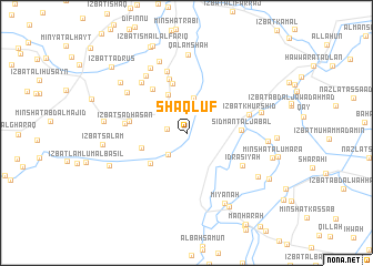map of Shaqlūf