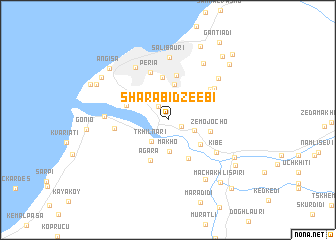 map of Sharabidzeebi