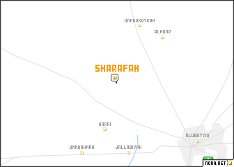 map of Sharafah