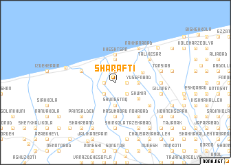 map of Sharaftī