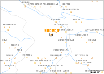 map of Shārān
