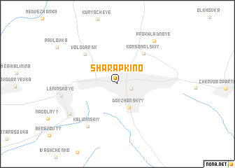 map of Sharapkino