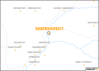 map of Sharashinskiy