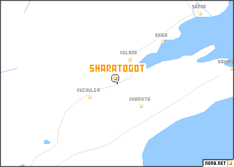 map of Shara-Togot