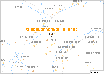 map of Sharawand ‘Abd Allāh Āghā