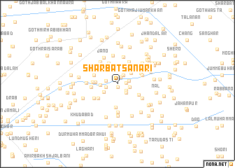 map of Sharbat Sanāri