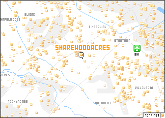 map of Sharewood Acres