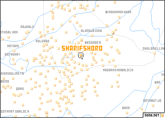 map of Sharif Shoro