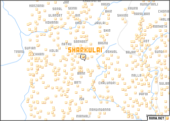 map of Sharkūlai