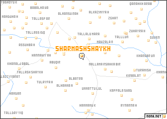 map of Sharm ash Shaykh