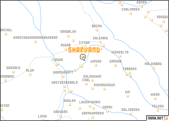 map of Shārvand