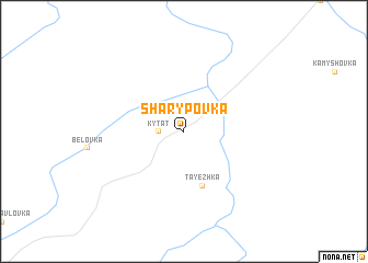 map of Sharypovka