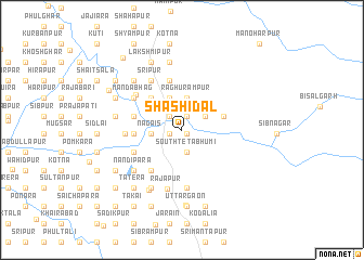 map of Shashidal