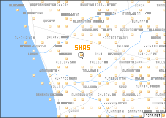 map of Shāş