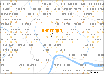 map of Shata Aga