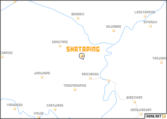 map of Shataping