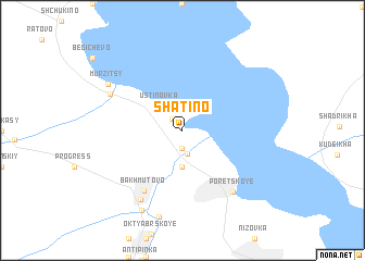 map of Shatino